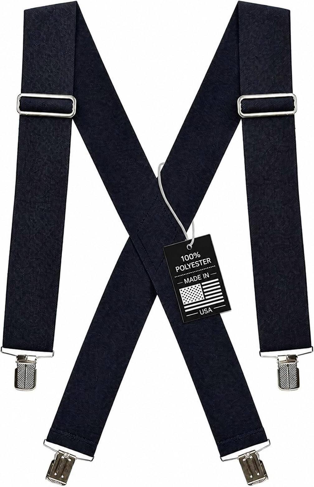 HOLD'EM Suspenders for Men – Mens Suspenders Heavy Duty, Work Suspenders for Men, Jeans, Big and Tall, Seniors