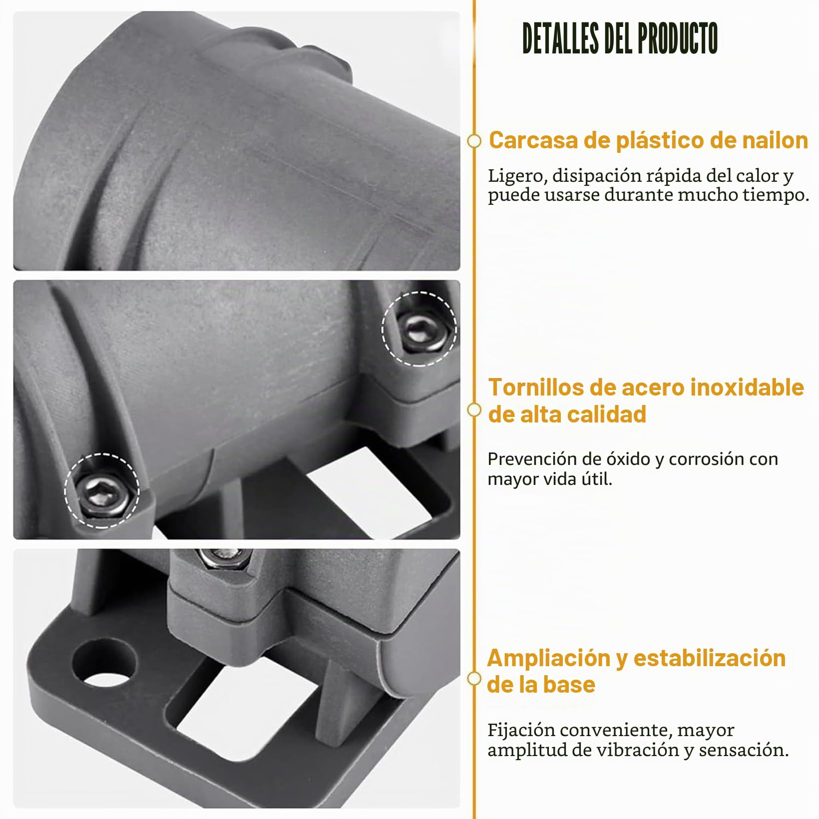 otor vibratorio DC 24 V 3800 rpm Motor vibratorio Mini Industria Plástica | Motor vibratorio de velocidad para cama de masaje, silla e instrumentos médicos