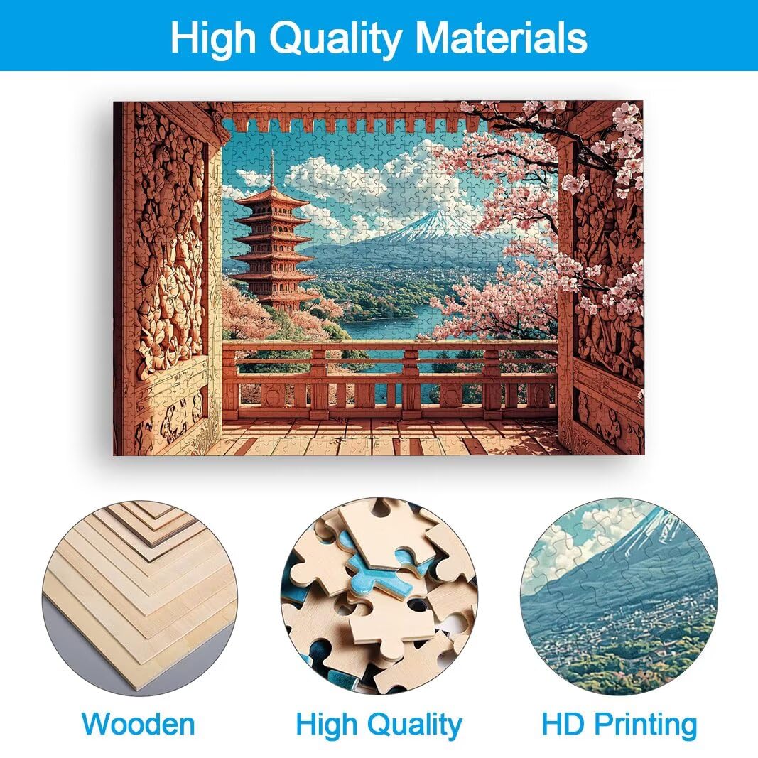 Puzzle 1000 Pièces Adultes, Puzzle 1000 Pieces Japon, Cadeau Femme -2152