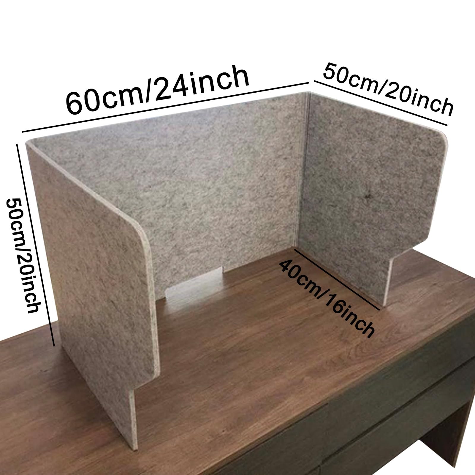Plegable Partición para Escritorios, 60/80/100cm Divisor De Privacidad