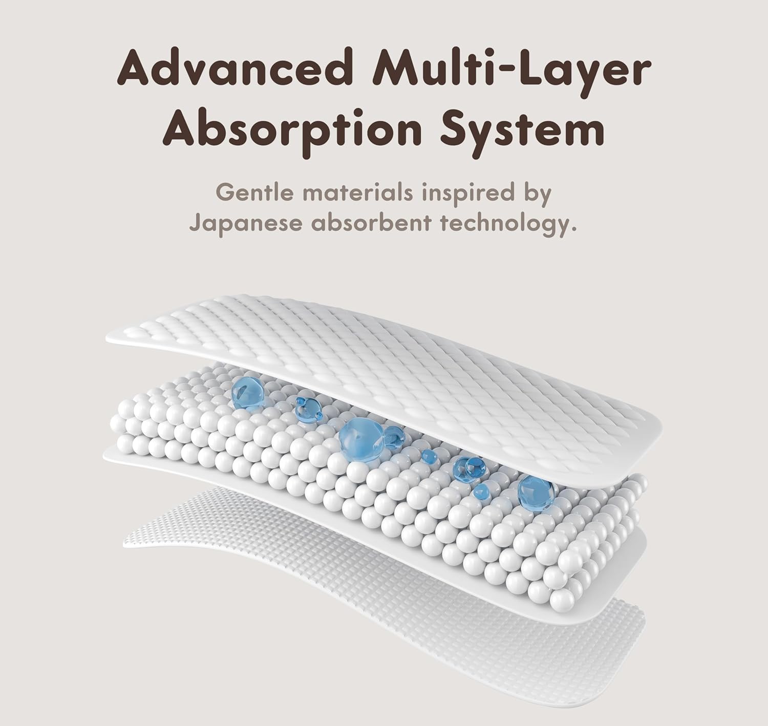 MANEKI Baby Diapers Size 4 (20–31 lbs), 50 Count, Super-Soft, Ultra-Thin & Highly Absorbent, Hypoallergenic, Fragrance-Free for Sensitive Skin, Breathable, Day & Night Leak Protection (Pack May Vary) - Image 3