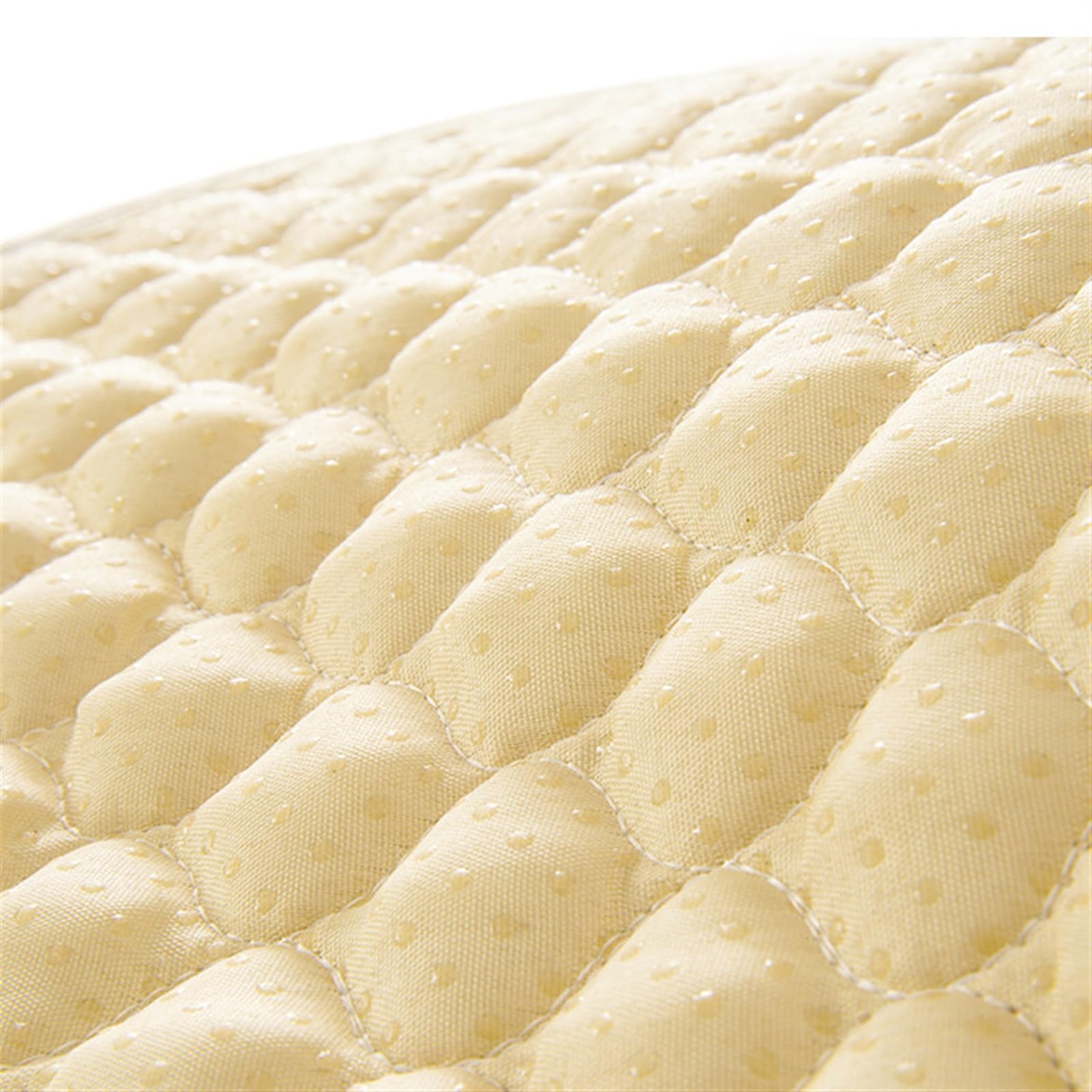 Lot de 4 Coussins de Chaise Antidérapants Demi Cercles Galette de Chaise Confortables et Lavables pour Salle à Manger Cuisine, Gris, 44 x 41 cm