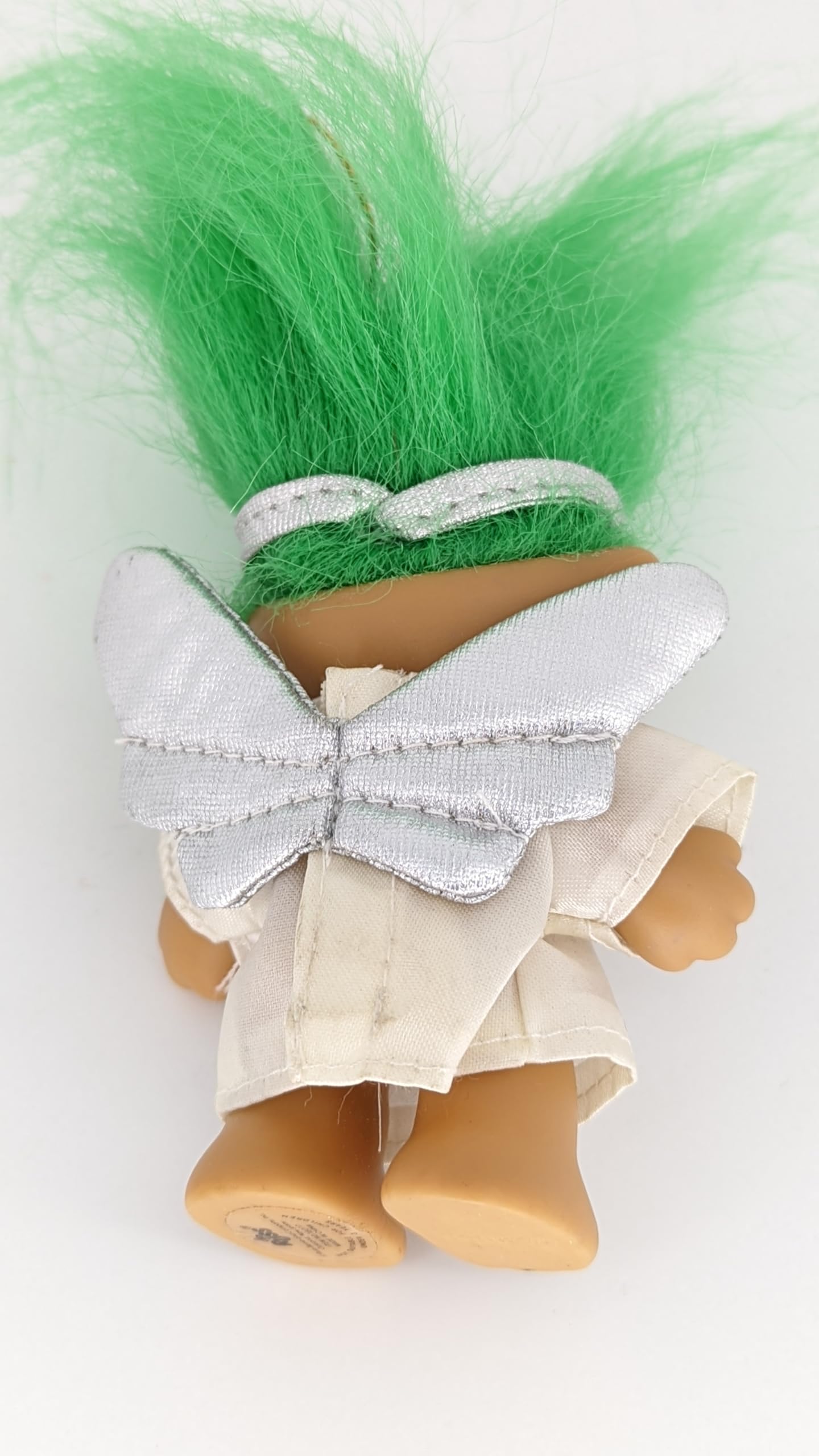 Amazon.com: Troll Doll Green Hair Vintage Retro 3 inches Angel