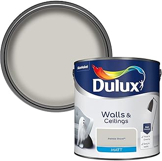 Matt Emulsion Paint For Walls And Ceilings - Pebble Shore 2.5 Litres