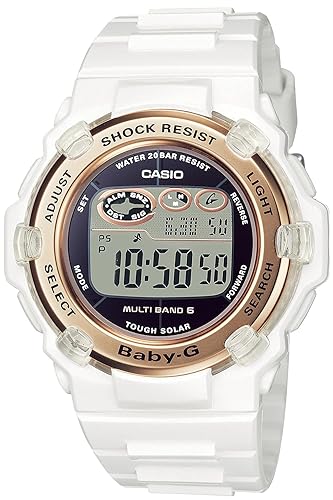 Casio] Watch Baby-G Radio Solar 2021 Model BGR-3003U-7AJF Ladies White