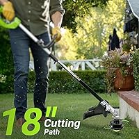 Vista 3 de Accesorio de recortadora de eje recto de 18 pulgadas (accesorio de recortadora de cuerdas)