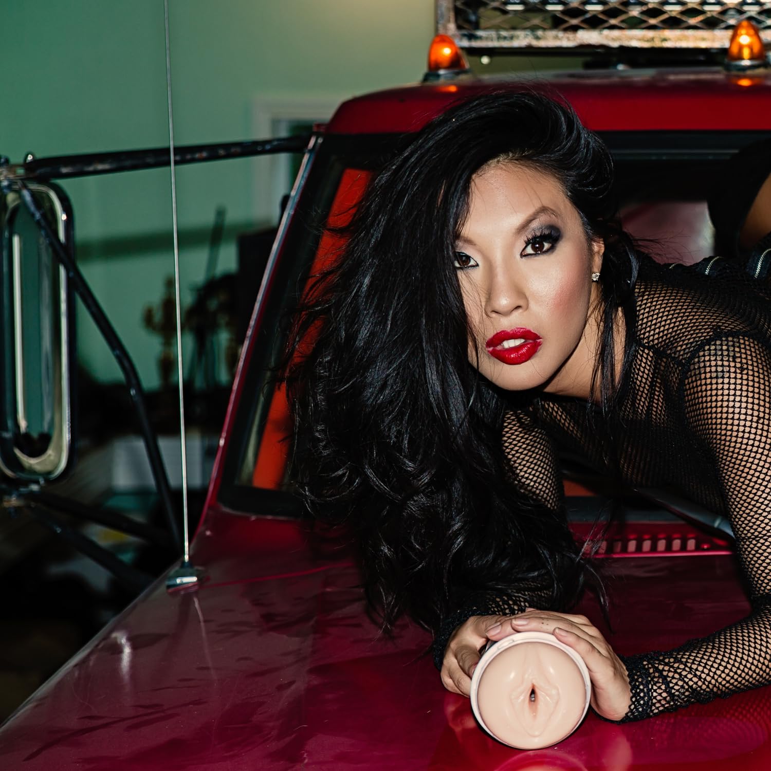 Fleshlight Asa Akira Dragon (Lady) - Masturbateur Homme Real Experience - Sensation Intense - Facile à Nettoyer