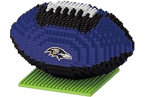 NFL 3D BRXLZ Team Logo Football Building Kit