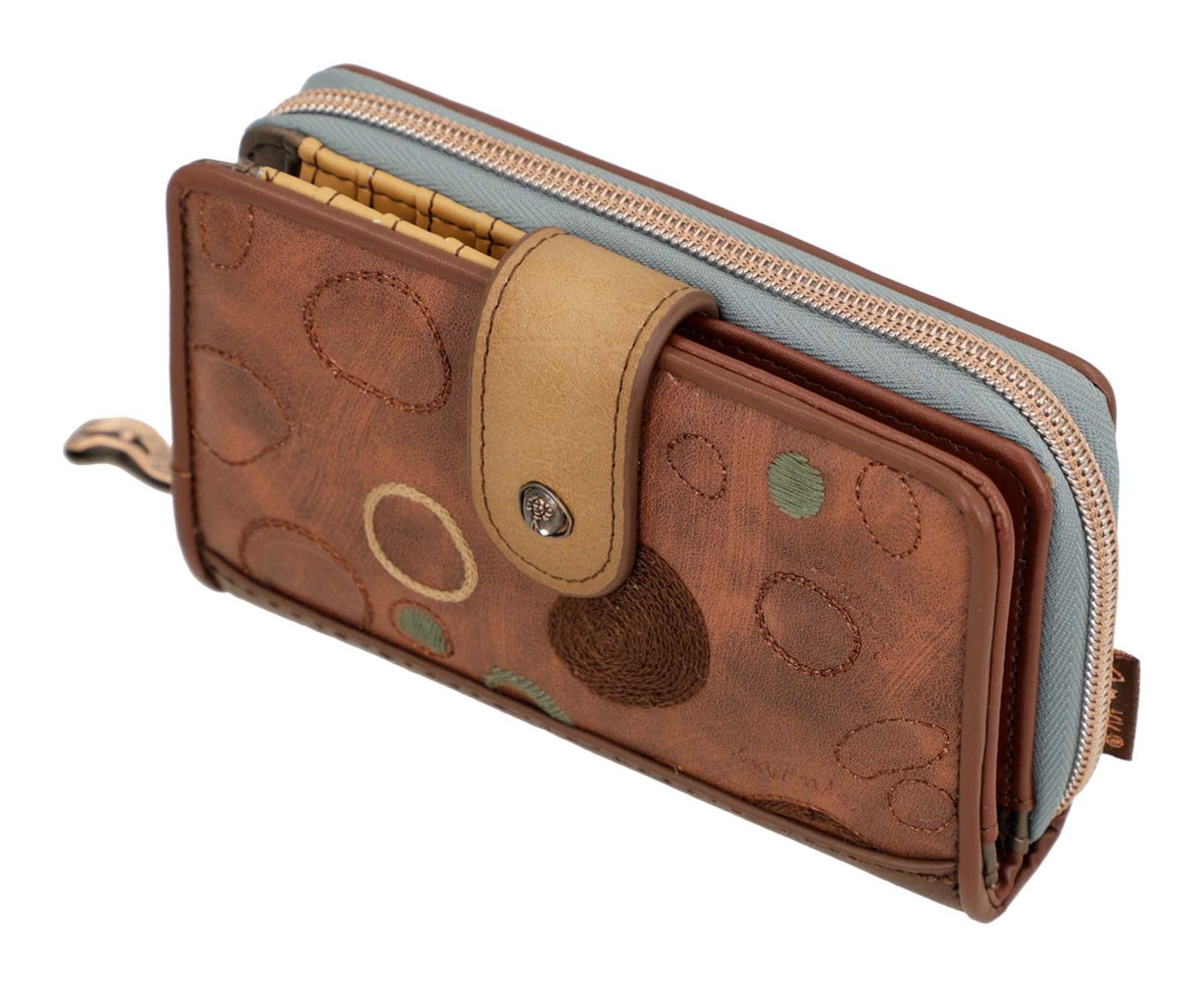 Anekke Billetero Mediano Rfid Core - Diseño Funcional - Medidas: 15/10/3 Cm - Accesorios Y Complementos Mujer