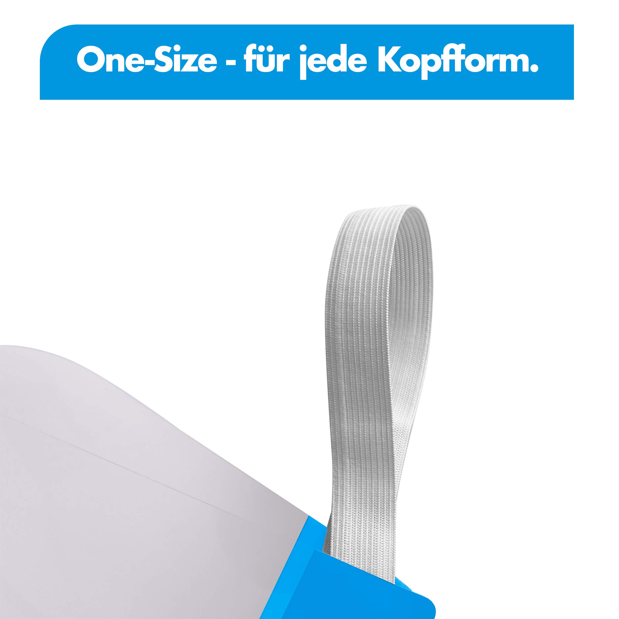 CRAZE Wizjer na twarz Face Shield wizjer z tworzywa sztucznego, elastyczna maska zapobiegająca odpryskom z powłoką zapobiegającą parowaniu, wyściełana 28308