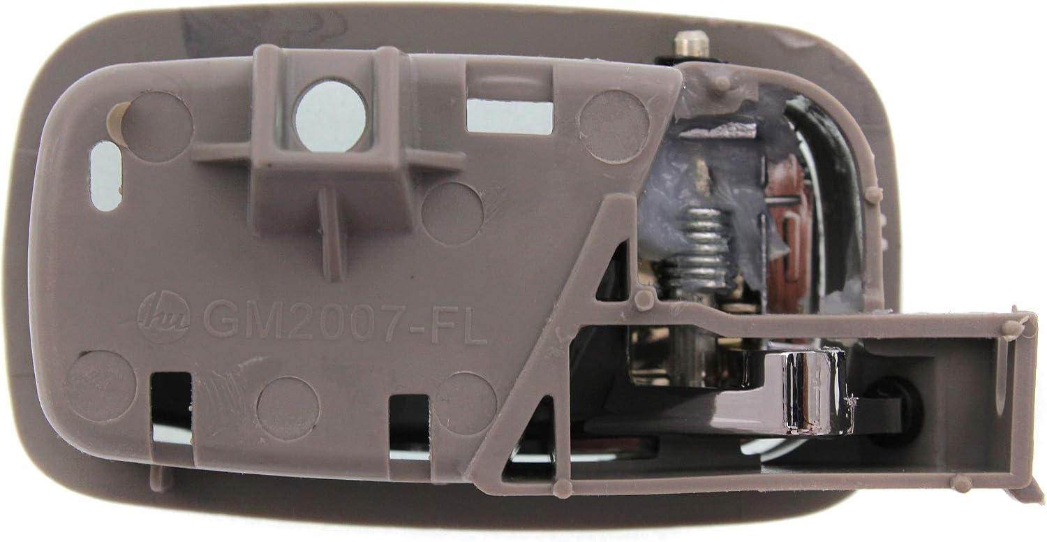 Compatible with 05-10 Cobalt & G5 Inside Inner Interior Gray Front Door Handle Left Driver Side