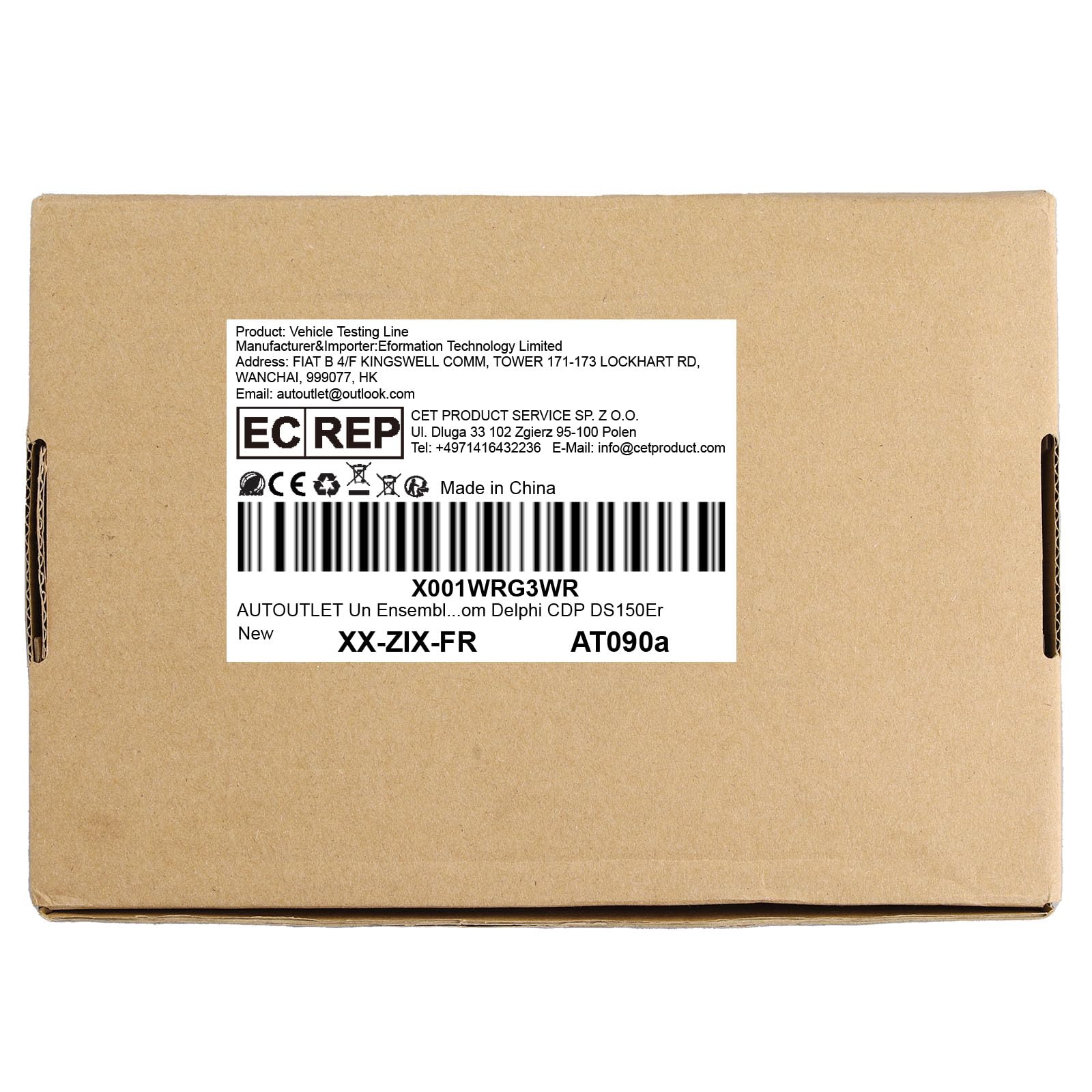 AUTOUTLET Un Ensemble de 8 Adaptateurs Kit de Câble d'Adaptateur de Diagnostic pour Appareil de Diagnostic Universel Auto OBD2 OBD1 Câble d'Adaptateur de Diagnostic pour AutoCom Delphi CDP DS150Er