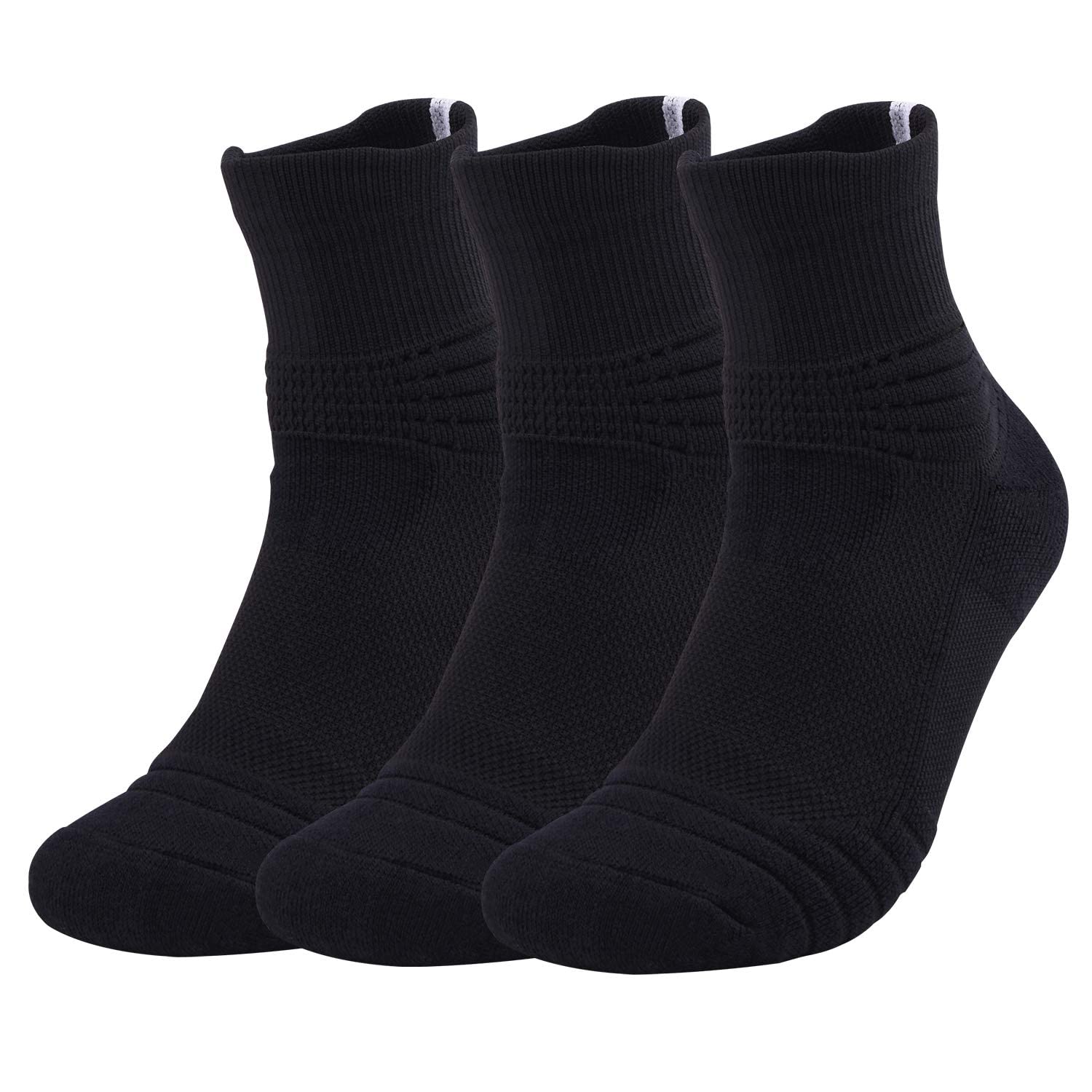 Podinor Basketball Crew Socks for Men and Women, Cushion Performance Athletic Basketball Socks