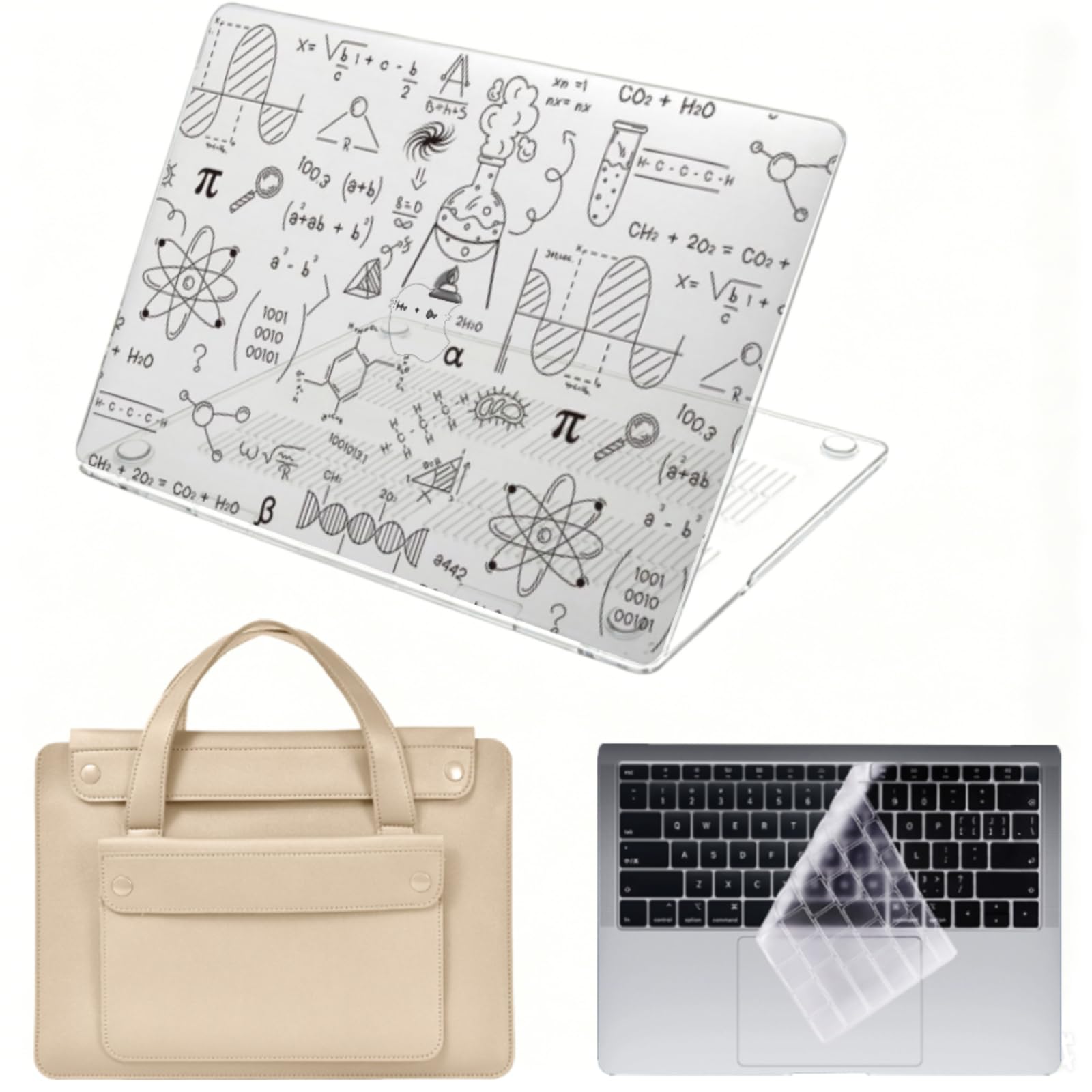 Carcasa MacBook Pro 15 de elementos químicos para estudiantes de ciencia 8