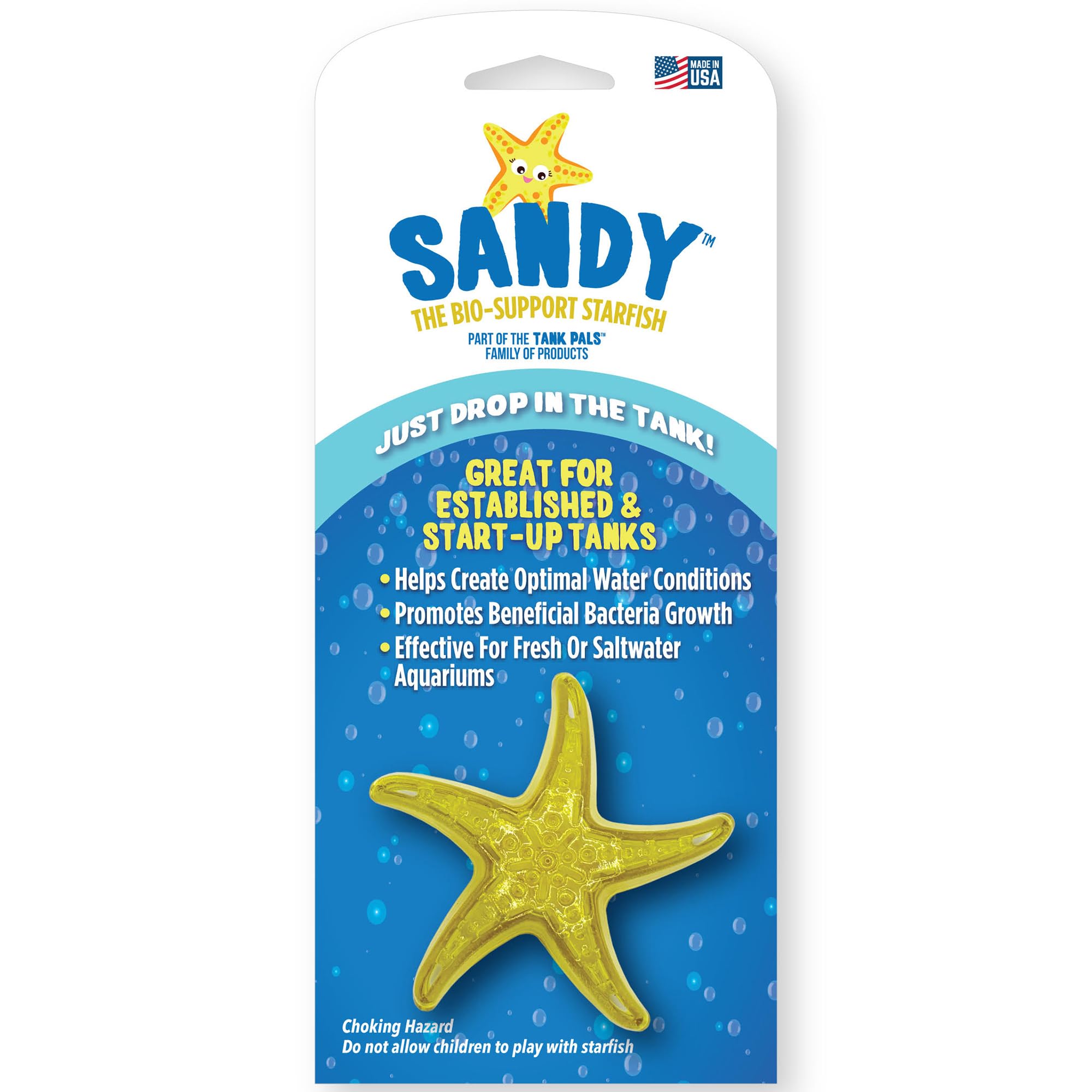 Tank Pals : Sandy The Bio-Support Starfish - medication and health supplies | Mubboo