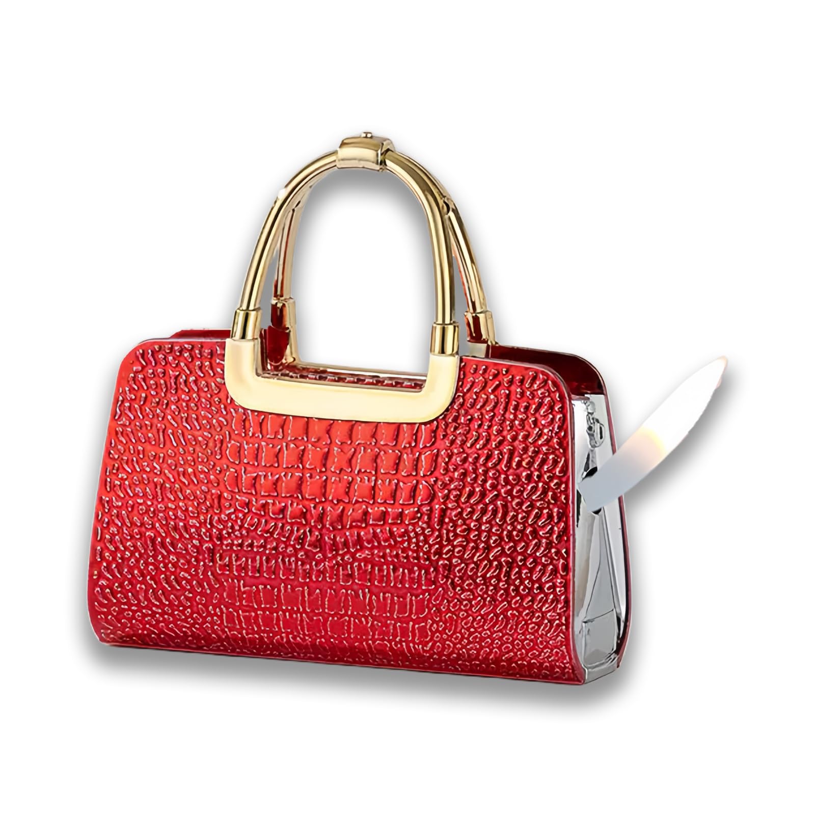 ZIPBIOCE Cute Pretty Lighter, Soft Flame, Fashion, Unique for Women, Candles, Gift, Camping, BBQ (Butane, Without Gas) (07#)