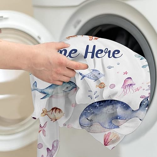 Miniatura 220 de Butterfly Custom Baby Blanket with Name Personalized Baby Blanket for Girl Boy Birthday Chirstmas Gift Customized Baby Receiving Blanket for Newborn