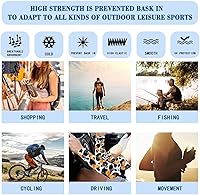 Vista 4 de JEOCODY Mangas deportivas de refrigeración cubierta de protección solar mangas de brazo protector UV mangas protectoras