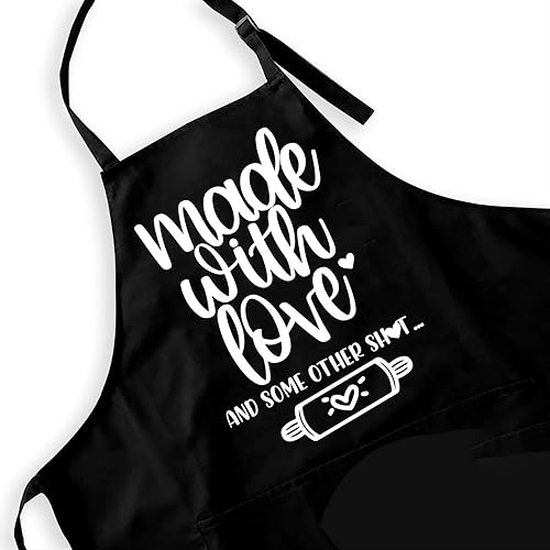 Miniatura 1 de Divertido delantal para hornear para aquellos que aman a la gente