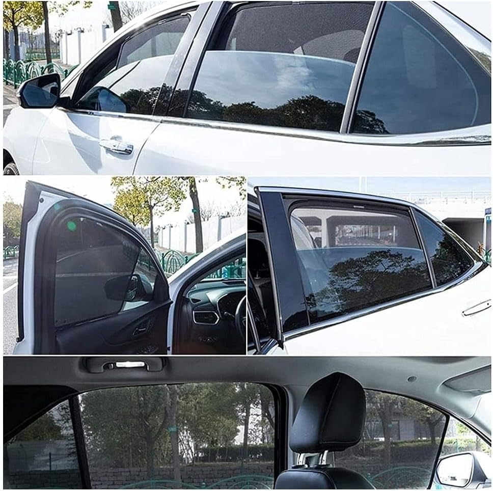 Pare-soleil auto Benz S Class W221 solution anti-chaleur pour vitres latérales avant arrière - 5