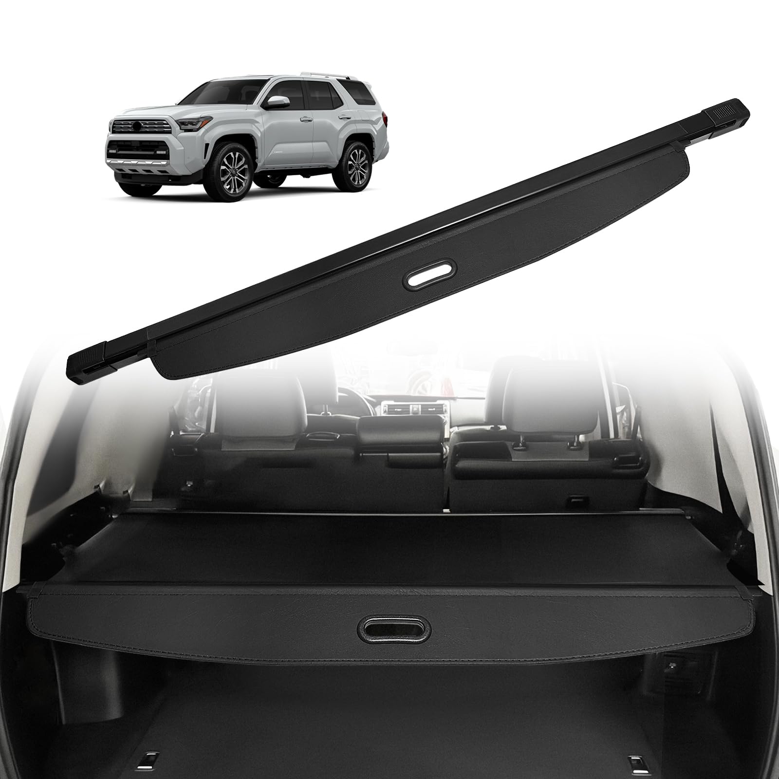 Photo 1 of Muslogy Rear Trunk Cargo Cover for 2025 2026 Toyota 4Runner Accessories
