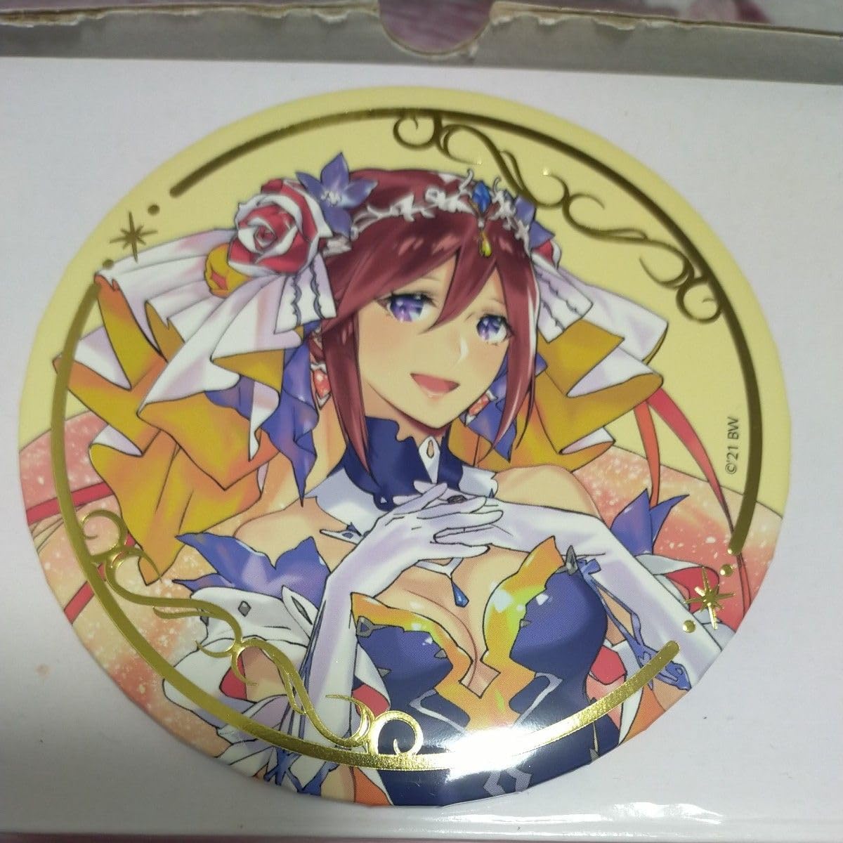 マクフェス ビック缶バッジ かなめ マクロス超時空フェスティバル