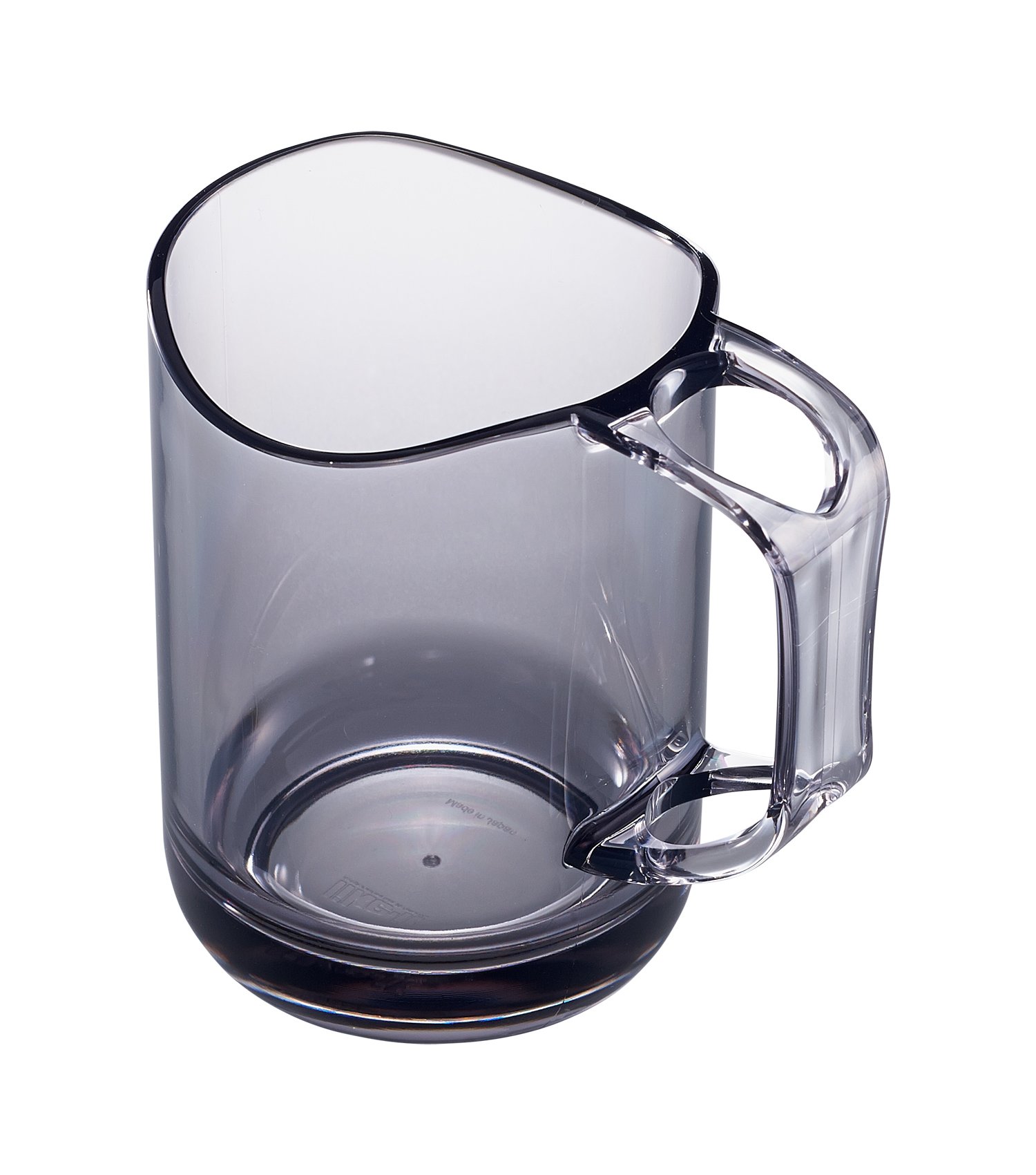 Like-it Toothbrush, Storage, Water Spills, Stand Mug, Approx. Width 3.9 x Depth 2.8 x Height 3.9 inches (10 x 7.2 x 10 cm), Gray, Made in Japan, Gargle Cup, Toothbrush Stand, Electric Toothbrush