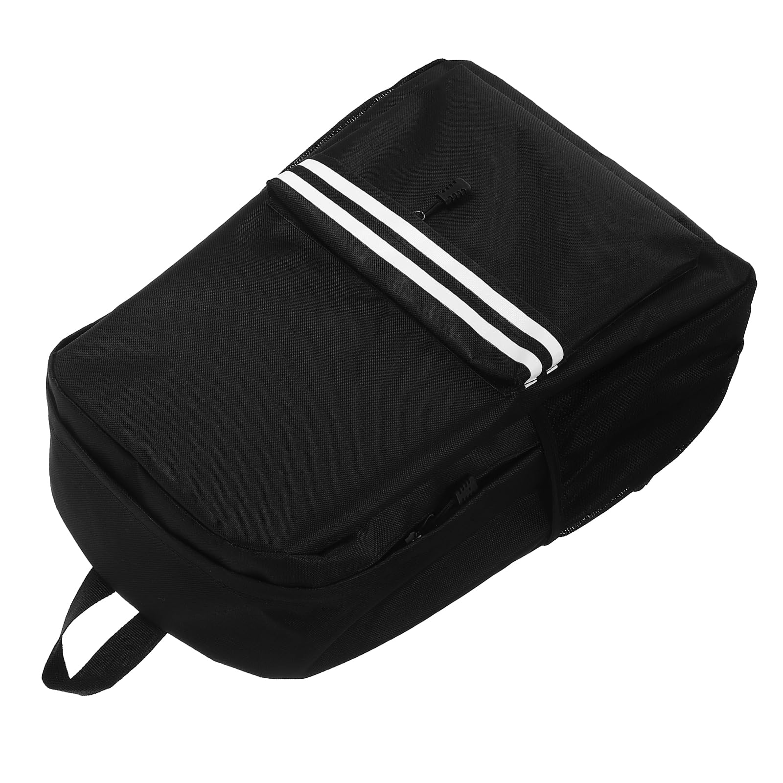 Tofficu Mochila de Viaje Negra de Tela Oxford Varios Compartimentos