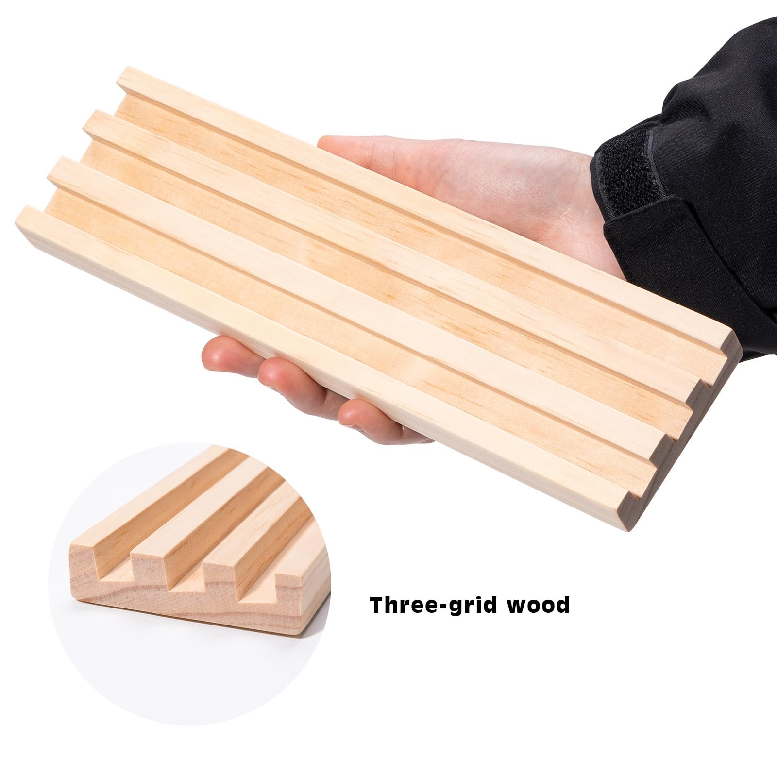 4 Supports En Bois Pour Dominos / Mahjong - Plateau De Jeu Pour Train Mexicain Et Mots Croisés