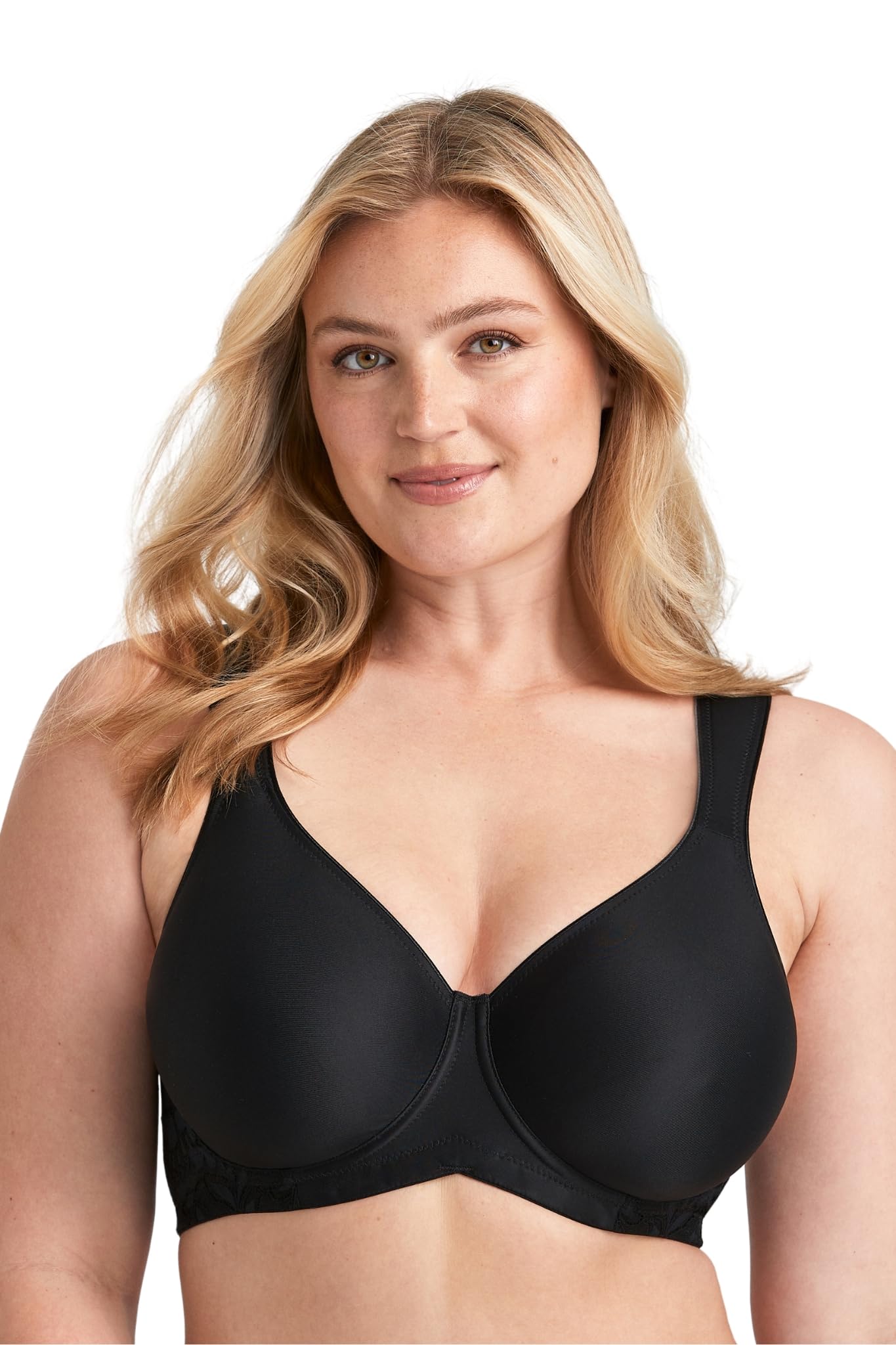 Miss Mary Of Sweden Stay Fresh Lace Bra Women's Black 38D