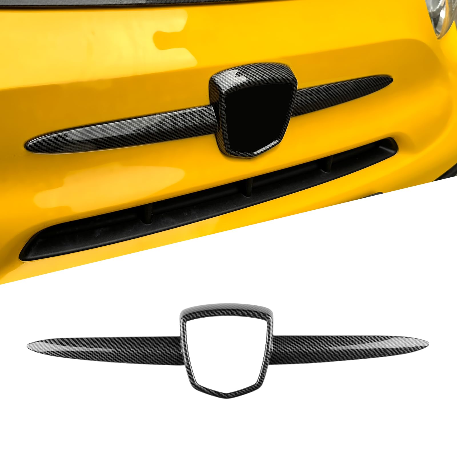 Frontgrill Rahmen Abdeckung für Abarth 595 595C 695 695C(2012-2024)