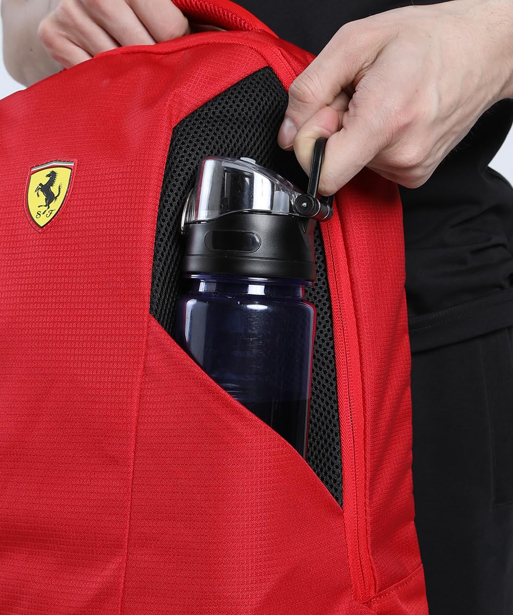 PUMA Mochila unisex Ferrari Race grande, L, rojo (Rosso Corsa), L