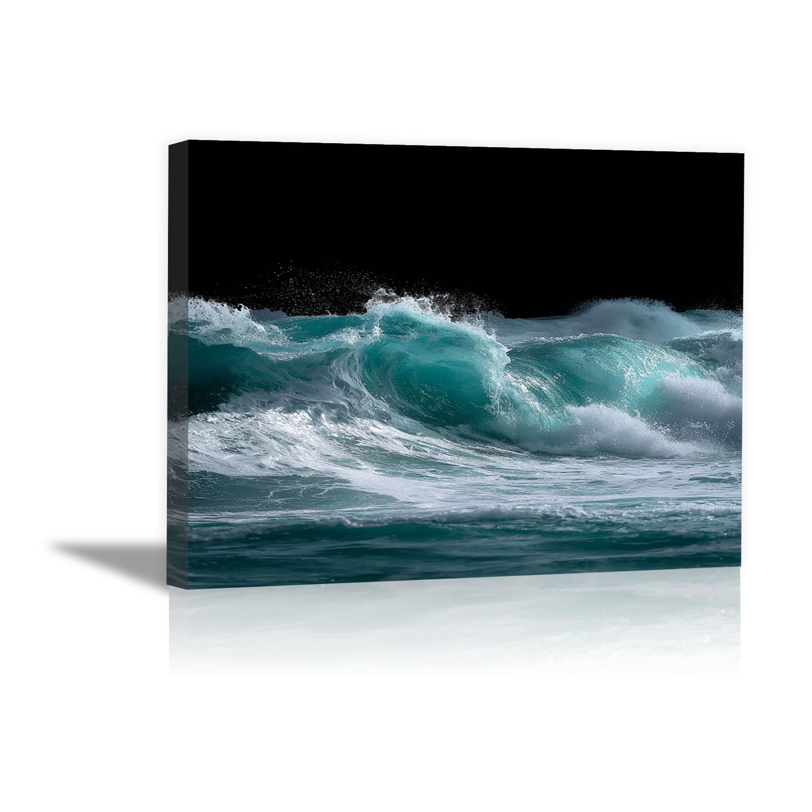 Lienzo decorativo de olas de playa enmarcado para decoracion de dormitorios 8