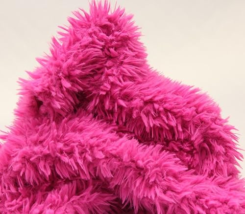 Miniatura 4 de Cabra de montaña Minky de 60 pulgadas de ancho vendido por The Yard (fucsia)