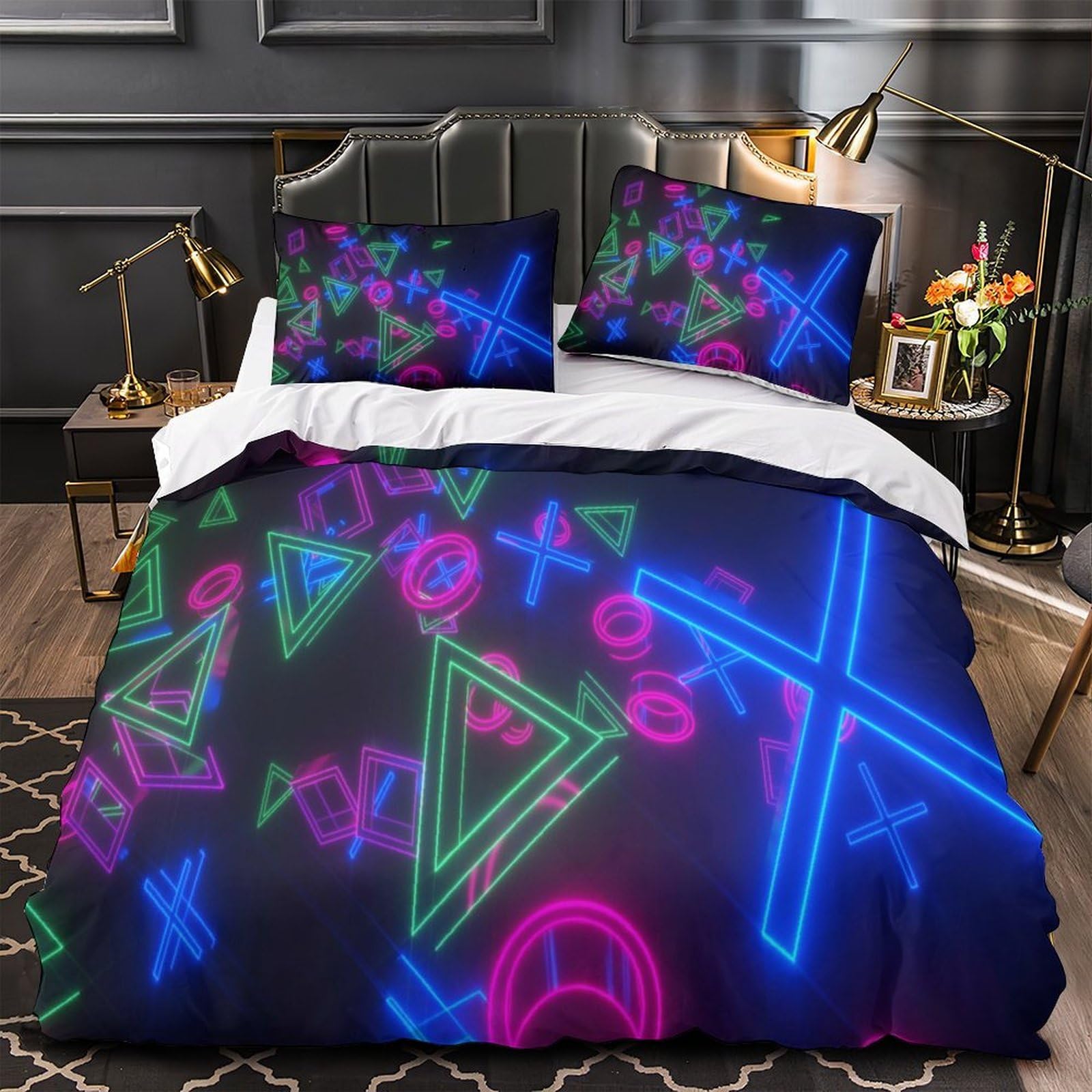 Housse de couette loup mystique hypoallergénique pour en finir avec les parures rêches