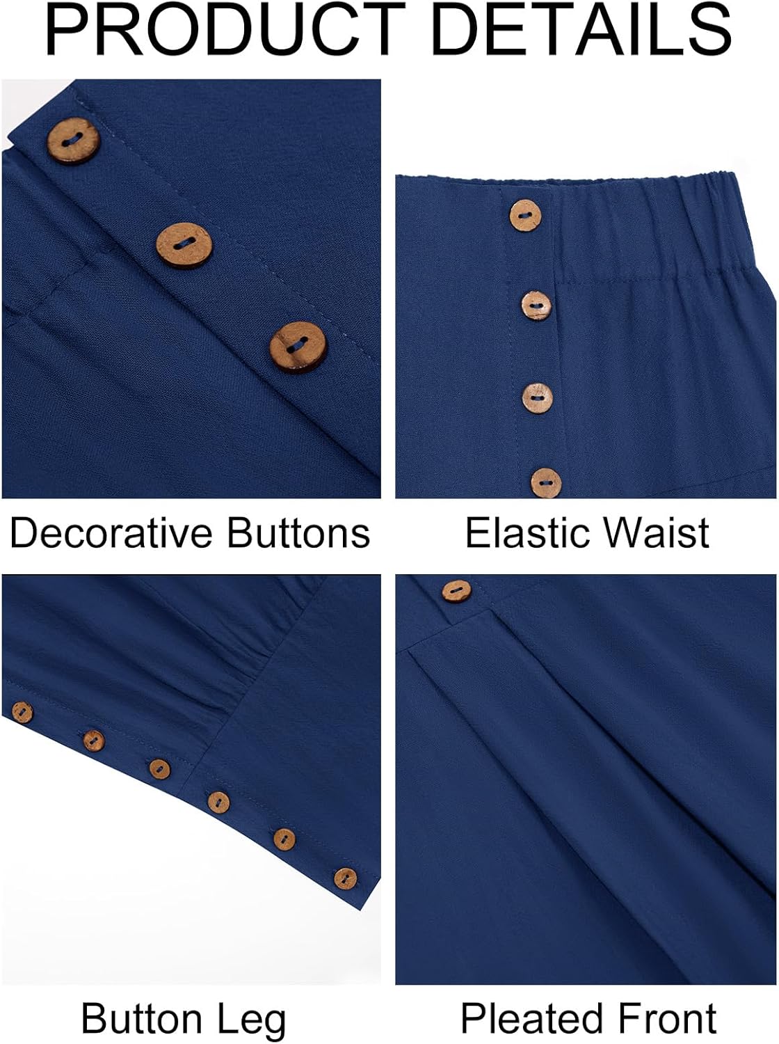 Runcati Mens Medieval Pirate Pants Renaissance Viking Ankle Ren Faire Pants Colonial Gothic Halloween Costume Trousers - Image 5