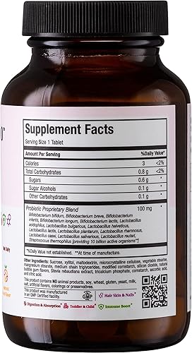 Miniatura 5 de Maxi Health Active Pro-10 - Probiótico masticable - Flora digestiva saludable - 60 masticables - Kosher