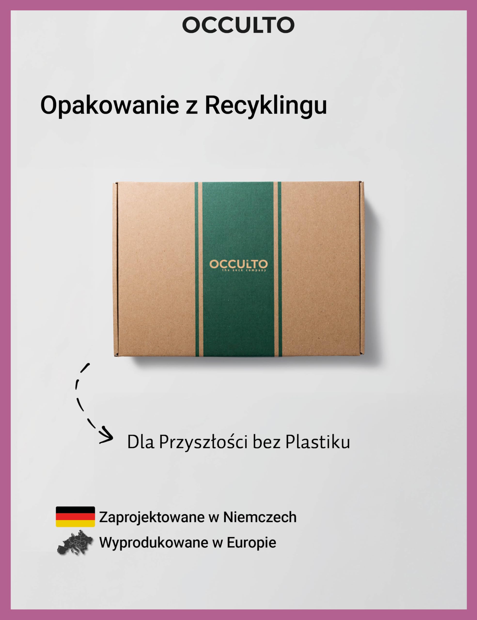 Occulto merino skarpety turystyczne damski & męskie 3 pak (model: Makalu)