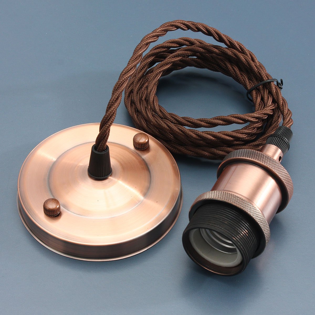 Buy Vintage Ceiling Pendant Light Fitting,Braided Flex Lamp Holder