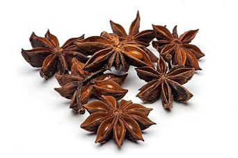 Slofoodgroup Whole Star Anise - For Cooking, Pickling and Spice Mixes - 1 Ounce