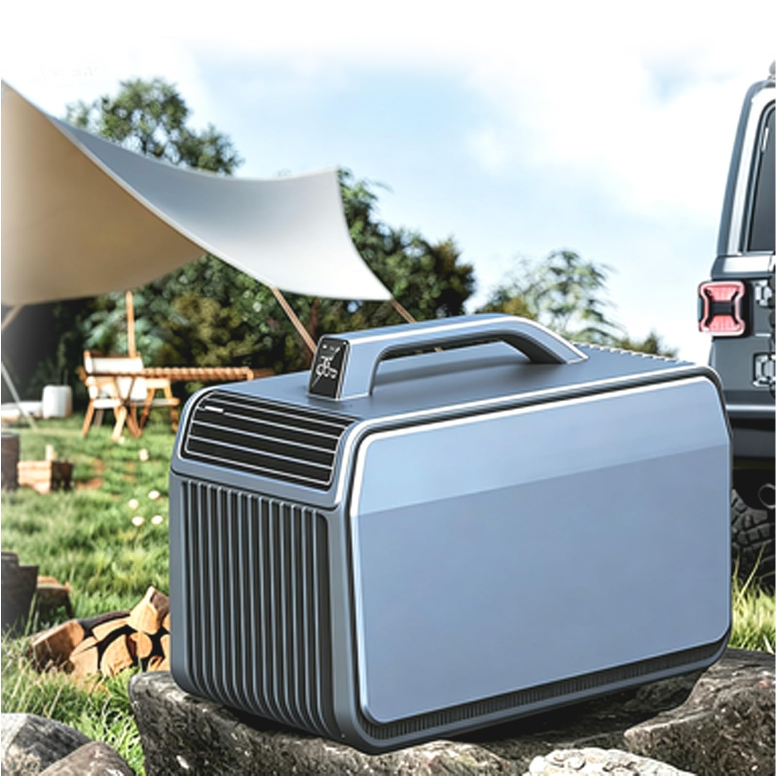 Jintvo One Color Portable Tent Air Conditioner, Multi Modes Camper Ac Unit