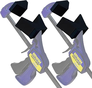 Corner Grips for Irwin Mini Quick Grips Pair (2) Right Angle 3D Printed Clamps Quick Grip Hand Tools Clamps for Woodwork Compatible with Irwin Small Wood Woodworking Clamp