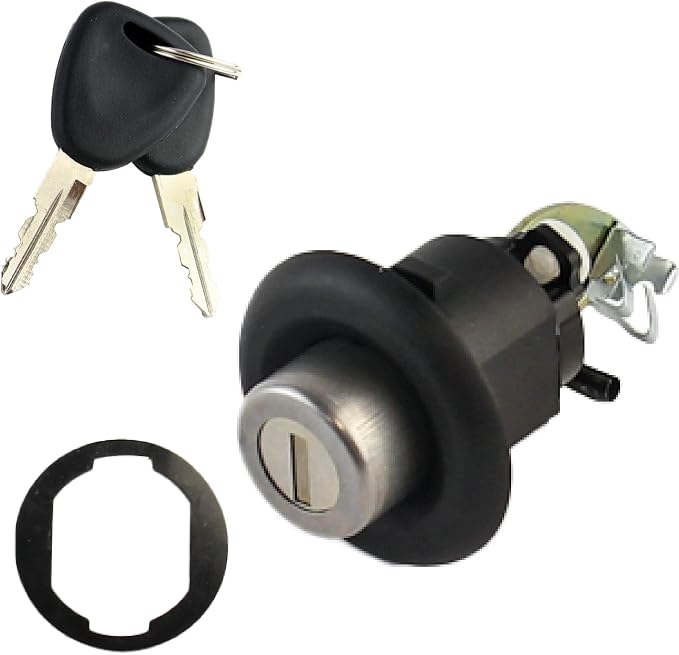 Cerradura de Maletero con Botón Pulsador para Sandero 1 y Logan 1 (2008-2013) con Llaves Duplicadas