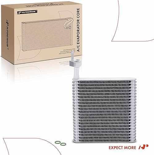 Miniatura 8 de A-Premium Núcleo de evaporador AC compatible con Jeep Liberty 2002 2003 2004 2005, repuesto # 5066549AA, 5066549AB