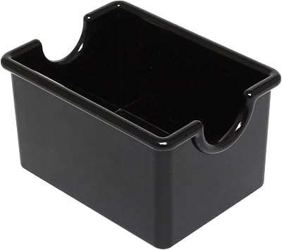 Thunder Group PLSP032BK 12-Pack Sugar Packet Holder, Black