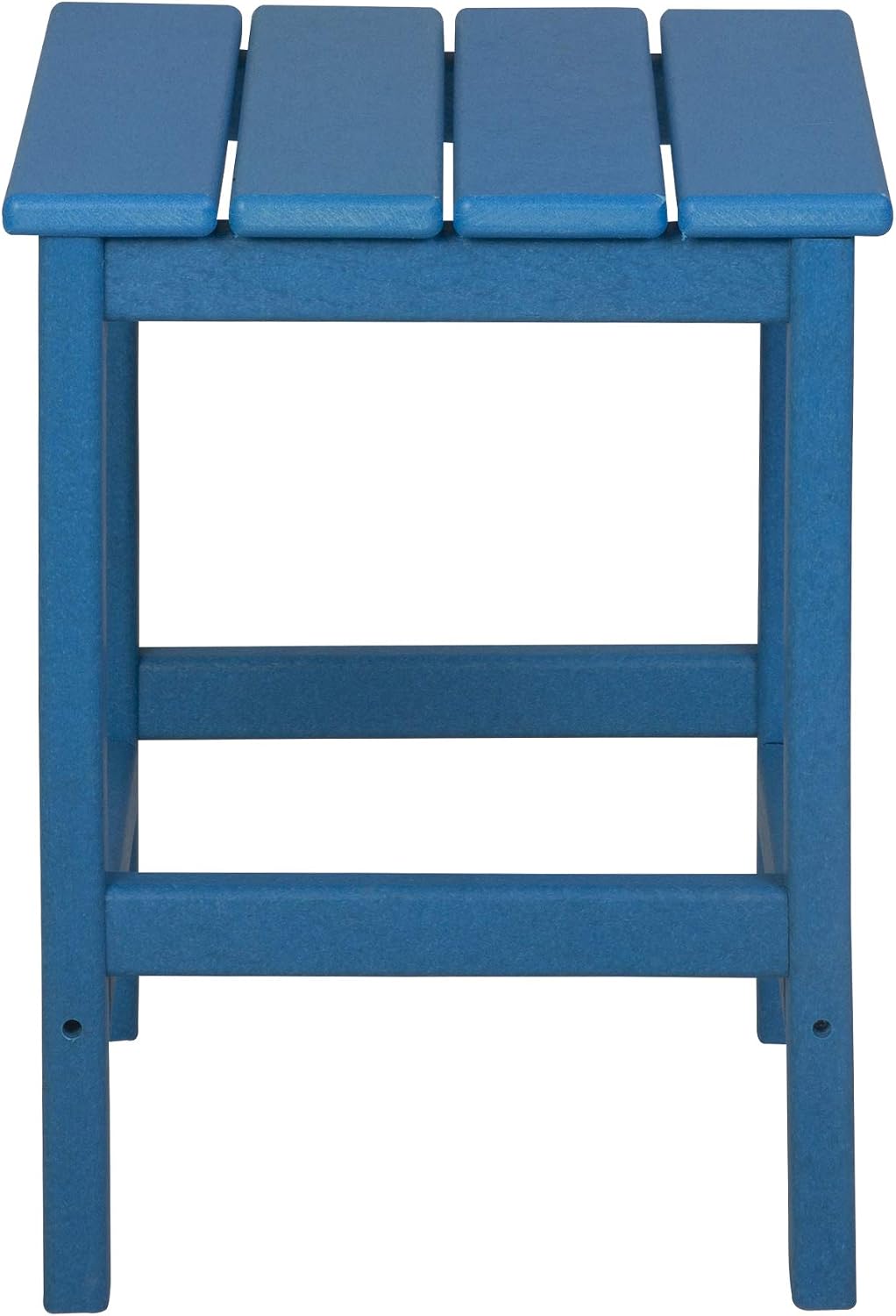WO Home Furniture Patio Rocking Chair Classic 2 PCS HDPE Outdoor Rocking Furniture Set, Pacific Blue