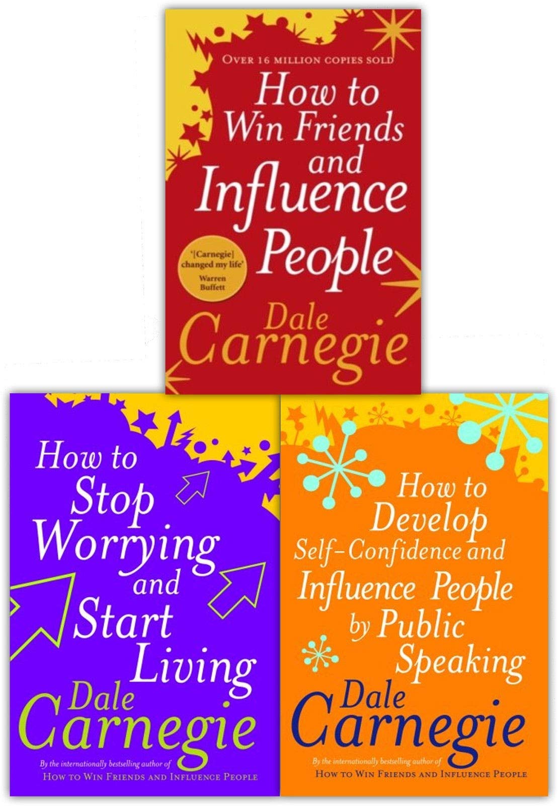 Dale Carnegie Collection Personal Development 3 Books Bundle Gift Wrapped Slipcase Specially For You