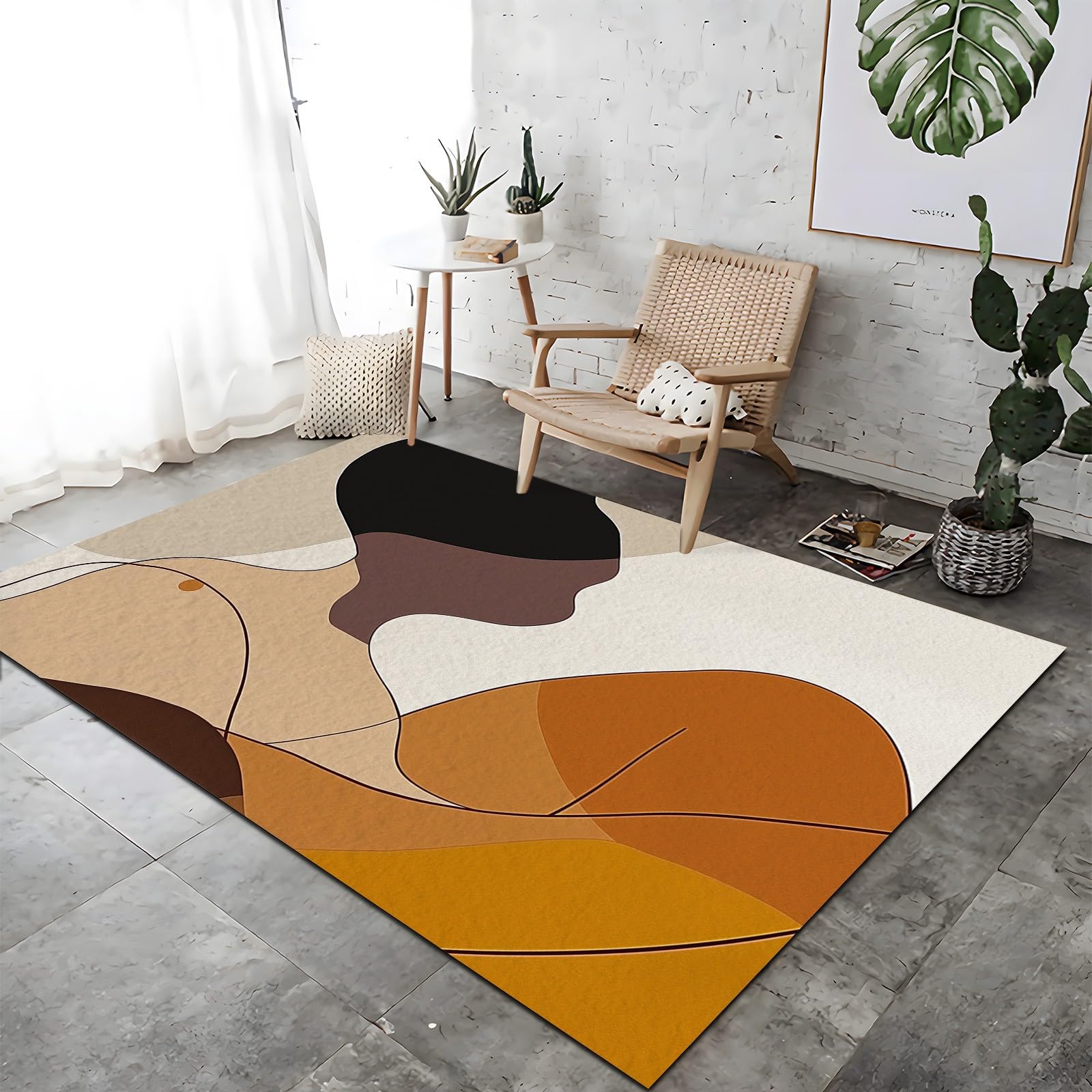 Genérico Woonkamertapijt, abstracte lijnen, 120 x 180 cm, korte pool Genérico Woonkamertapijt, abstracte lijnen, 120 x 180 cm, korte pool