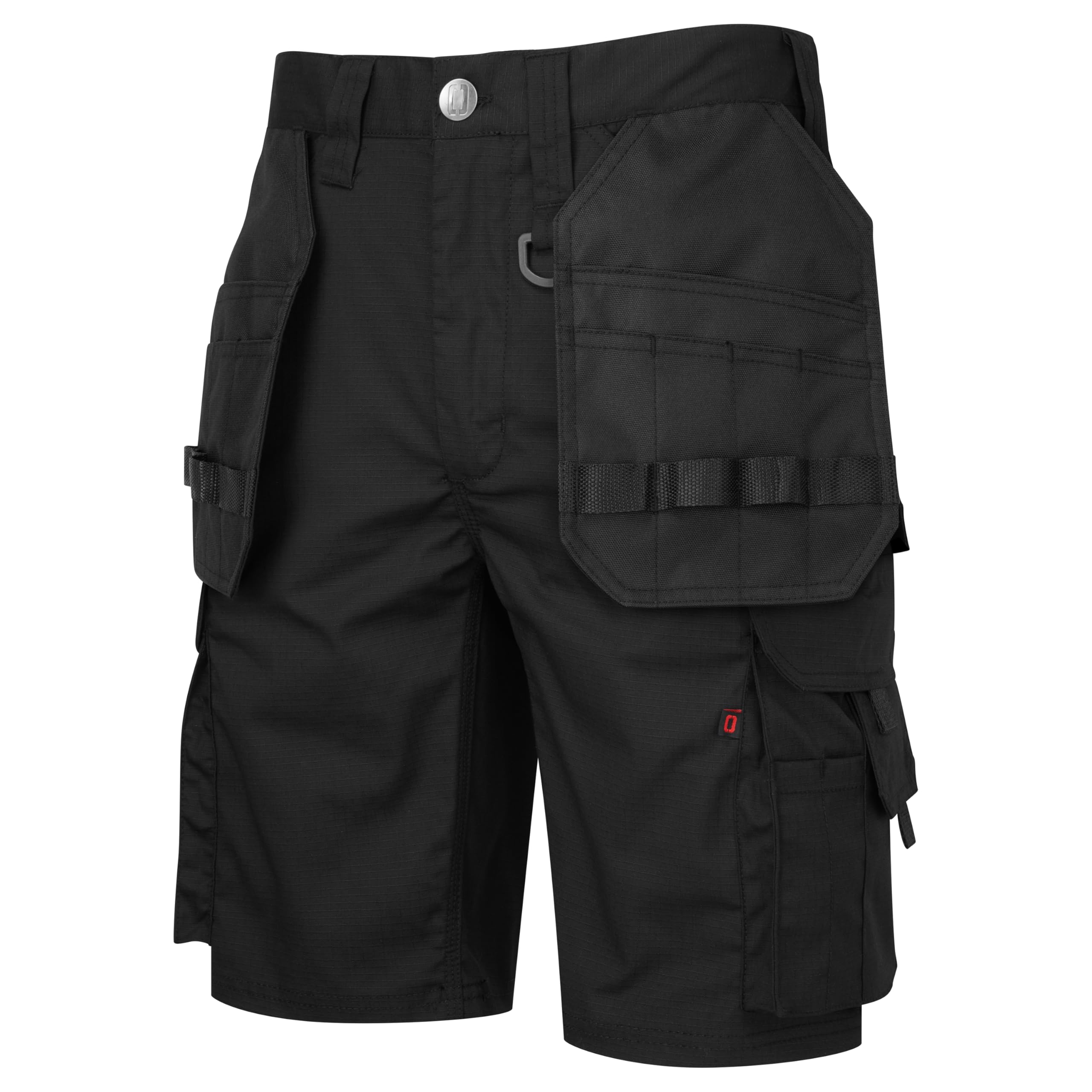 Short De Travail pour Homme – Coupe Étroite – Tissu Élastique Résistant A La Déchirure Holster Multi Poches Cordura Fermeture Éclair YKK Work Cargo - Bevel Pro