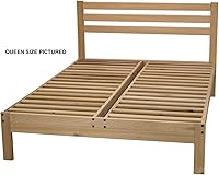 Vista 3 de KD Frames 6223-LX-T Lexington - Cama con plataforma, individual, sin terminar